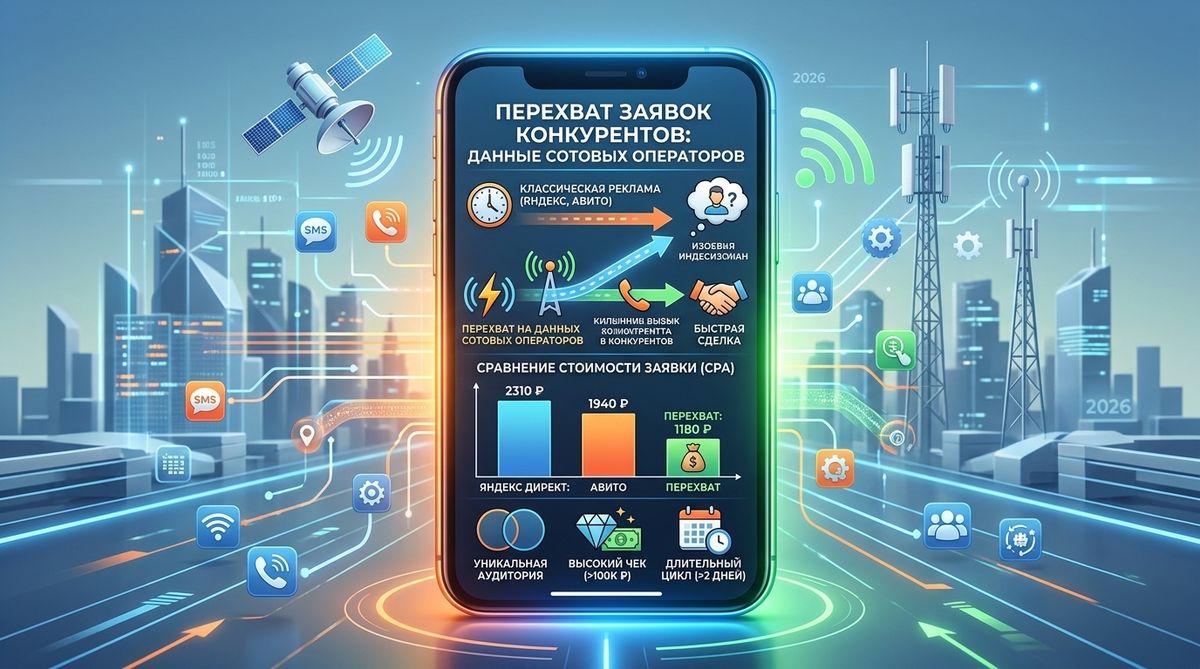 Перехват заявок конкурентов как новый канал рекламы